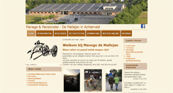 Desktop Screenshot of manegedemallejan.nl
